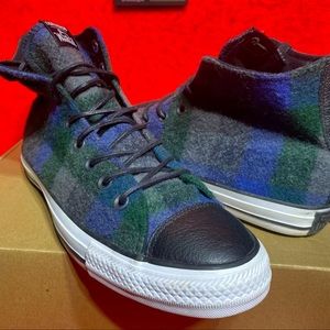 Converse X Woolrich Chuck Taylor All Star Hi Winter Sz 9.5 Men 11.5 Womens